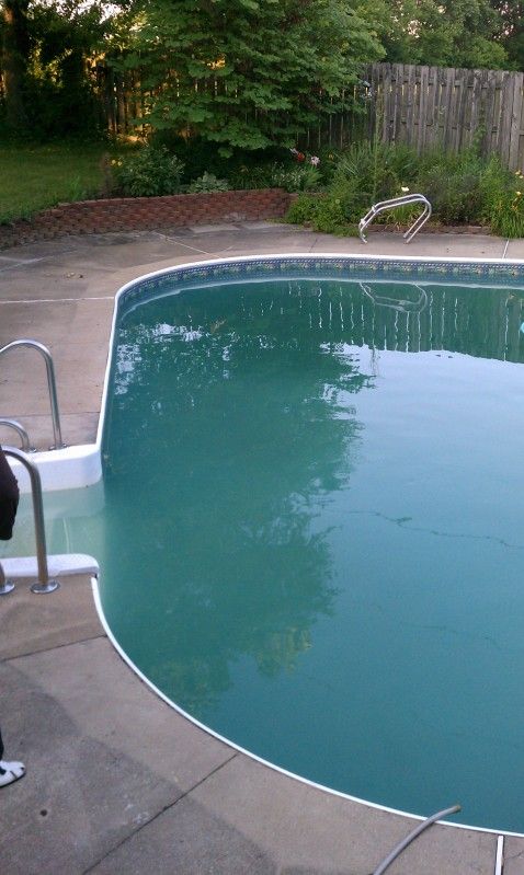 i shocked my pool and it's still green